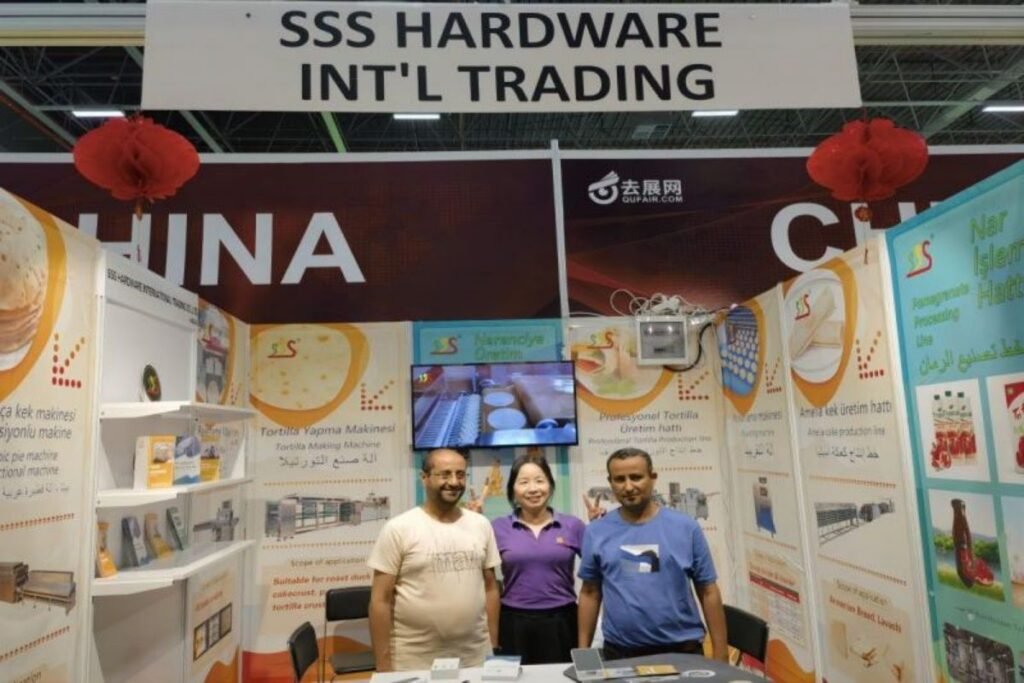 SSS tortilla Machine trade fairs